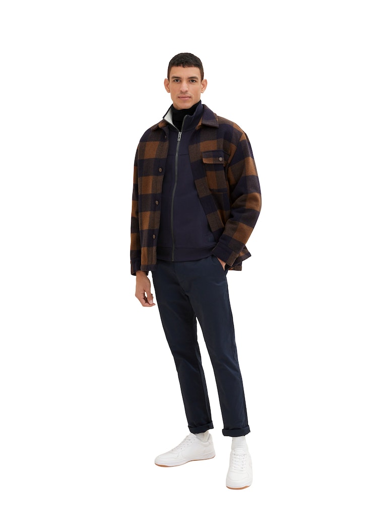 Tom Tailor Herren Sweatshirts Knitted Navy