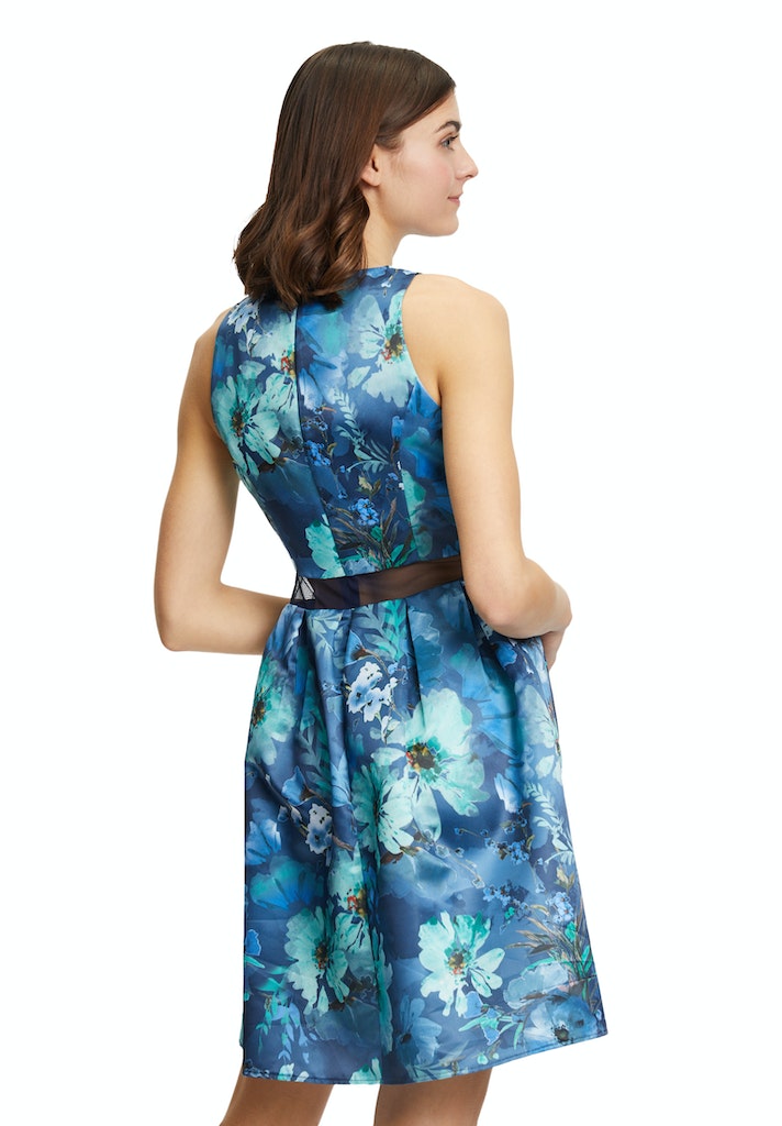 Vera Mont Damen Kleider Dark Blue/Mint