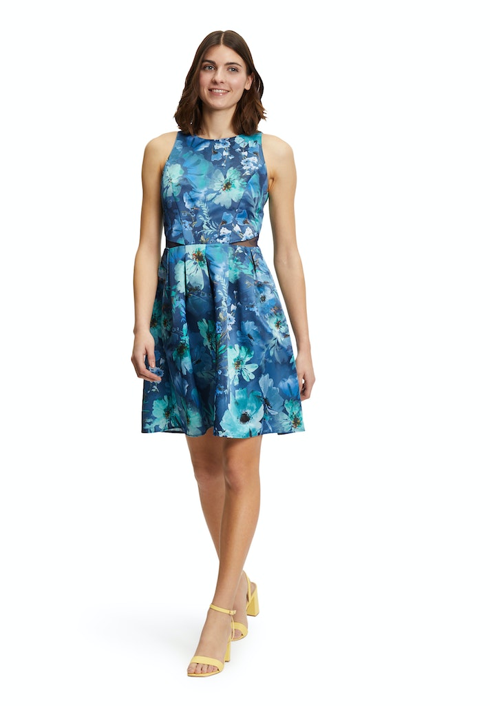 Vera Mont Damen Kleider Dark Blue/Mint