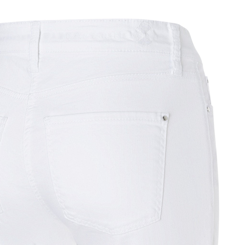 Mac Damen Jeans White Denim