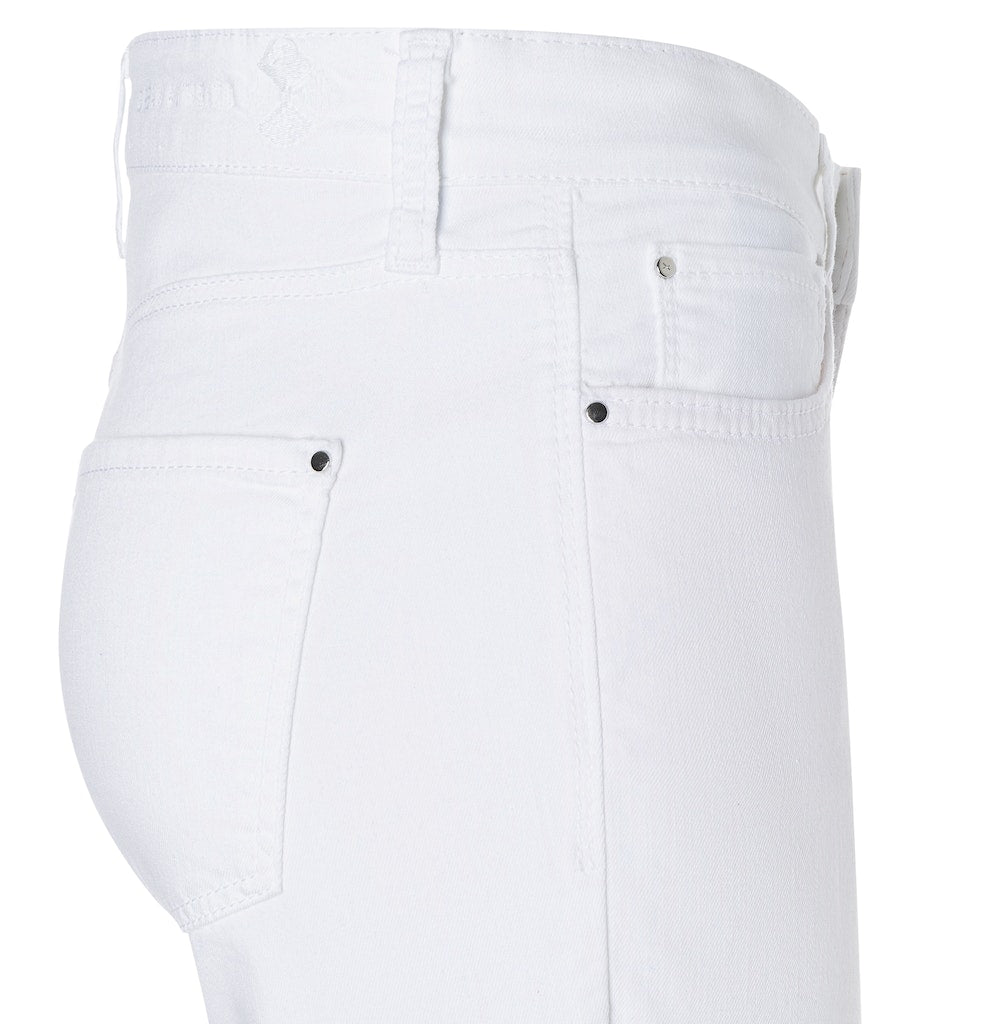 Mac Damen Jeans White Denim