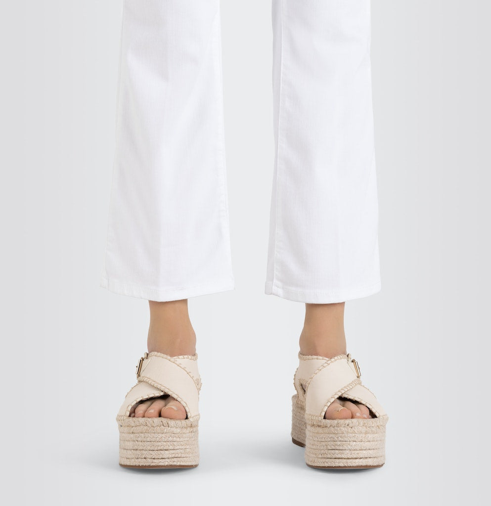 Mac Damen Jeans White Denim