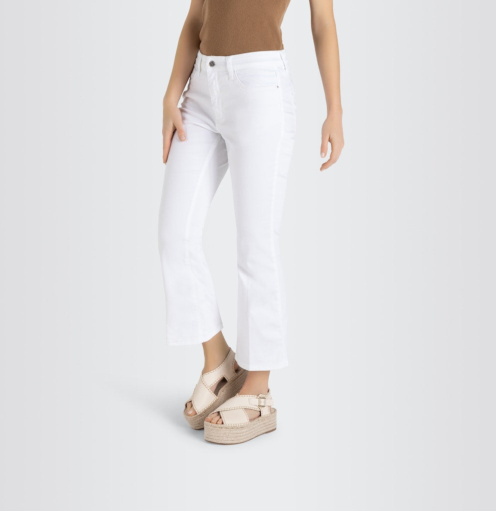 Mac Damen Jeans White Denim