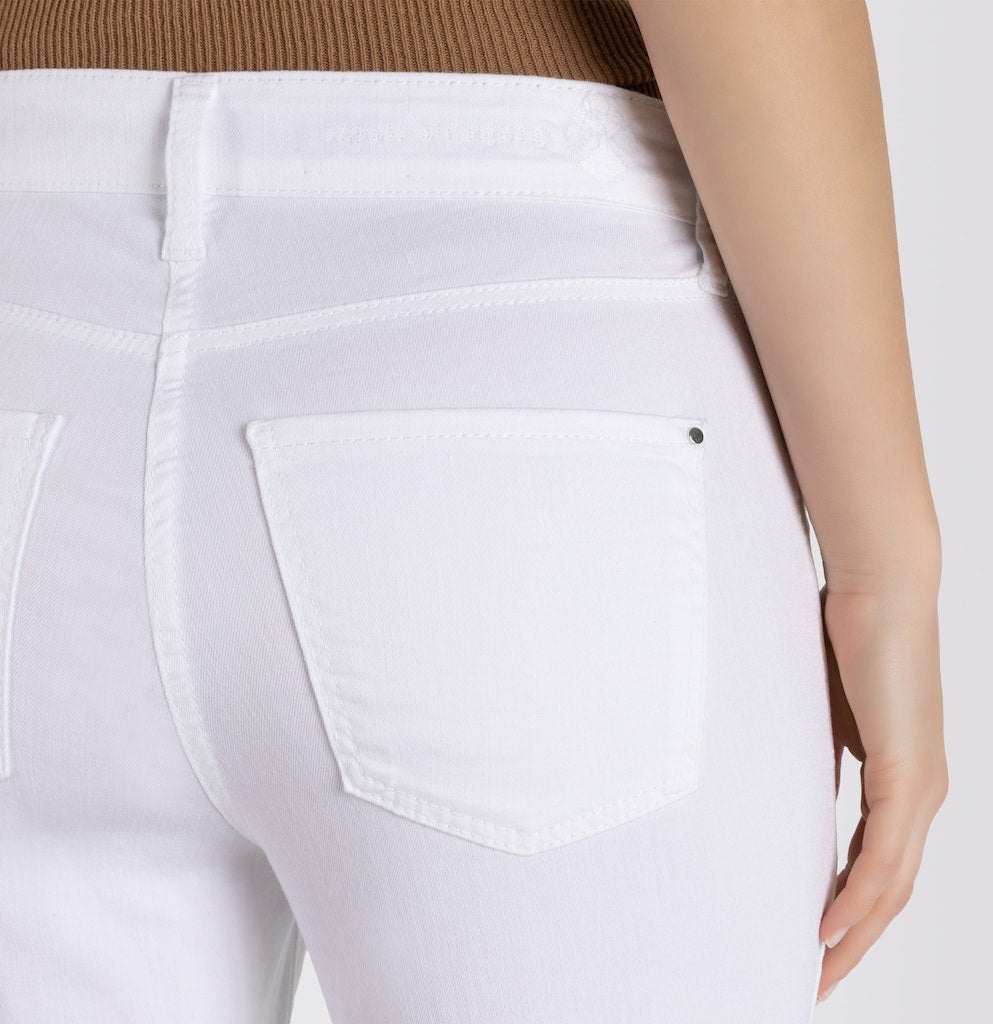 Mac Damen Jeans White Denim