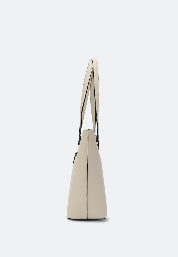 L.Credi Handtasche Creme