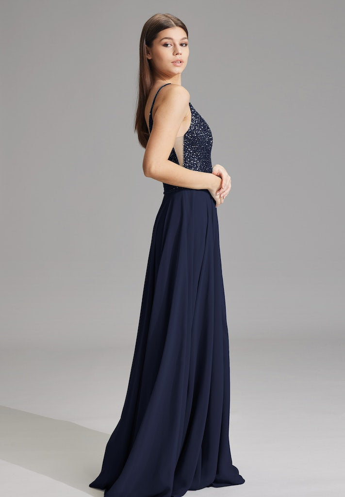 Swing Damen Kleider Navy