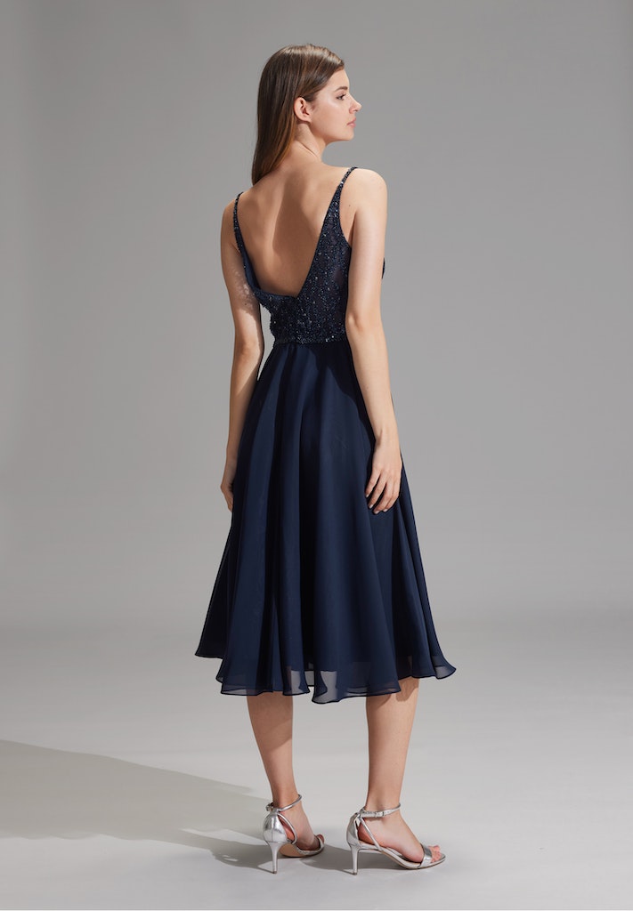Swing Damen Kleider Navy