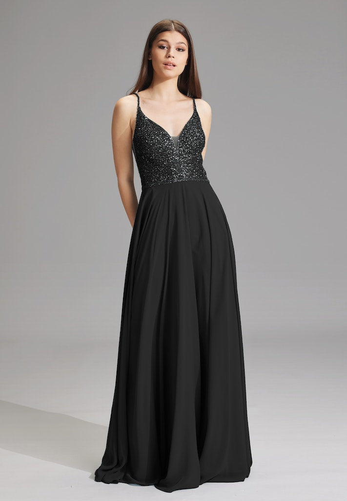 Swing Damen Kleider Black