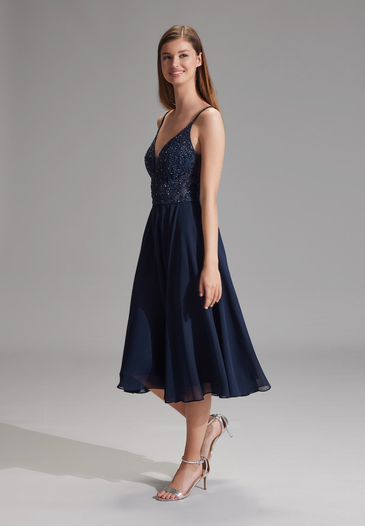 Swing Damen Kleider Navy