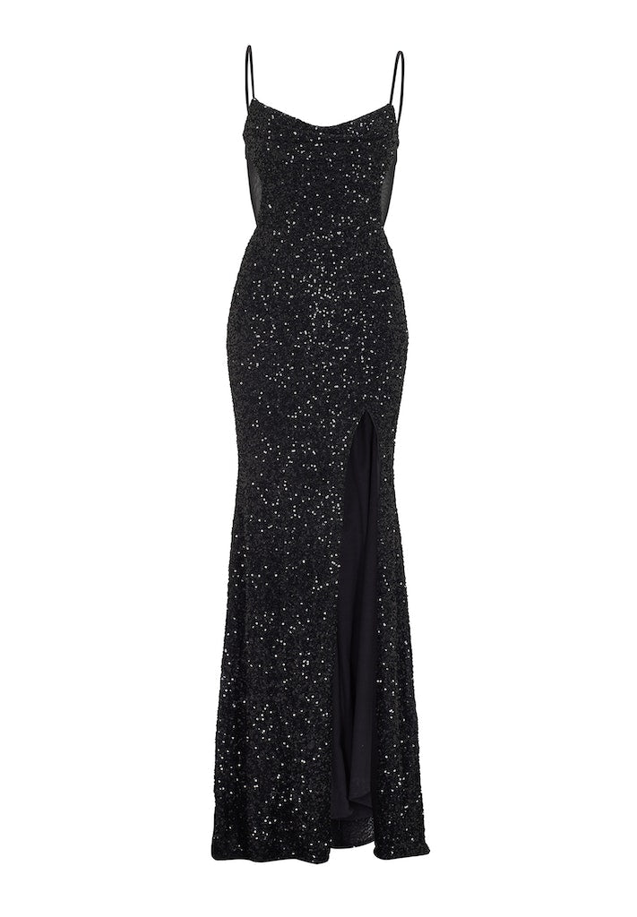Swing Damen Kleider Black