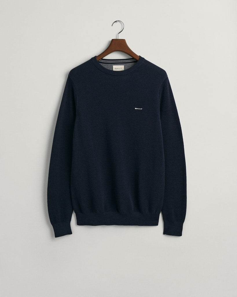 Gant Herren Pullover Evening Blu