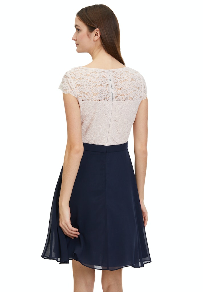 Vera Mont Damen Kleider Patch Blue/Rosé