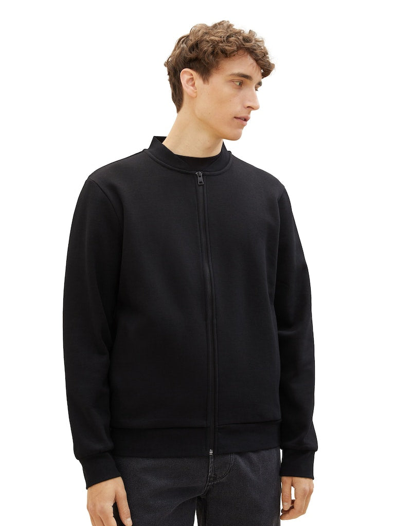 Tom Tailor denim Herren Sweatjacken Black
