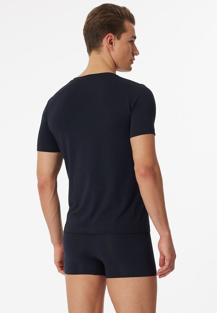 Schiesser Wäsche Blauschwarz