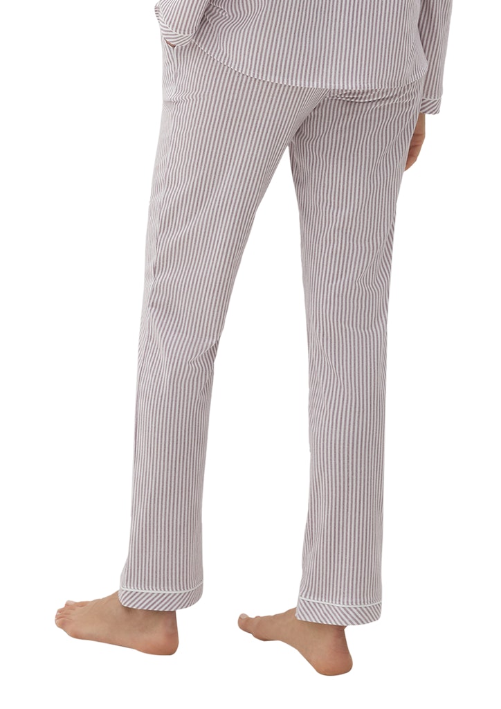 Lascana Schlafanzug Bordeaux Str