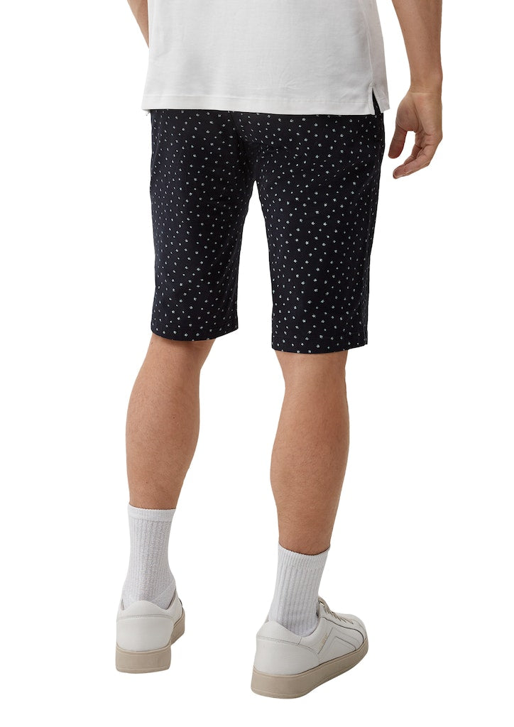 S. Oliver red Herren Shorts Blue