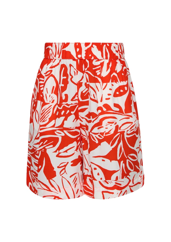 S. Oliver red Damen Shorts Orange