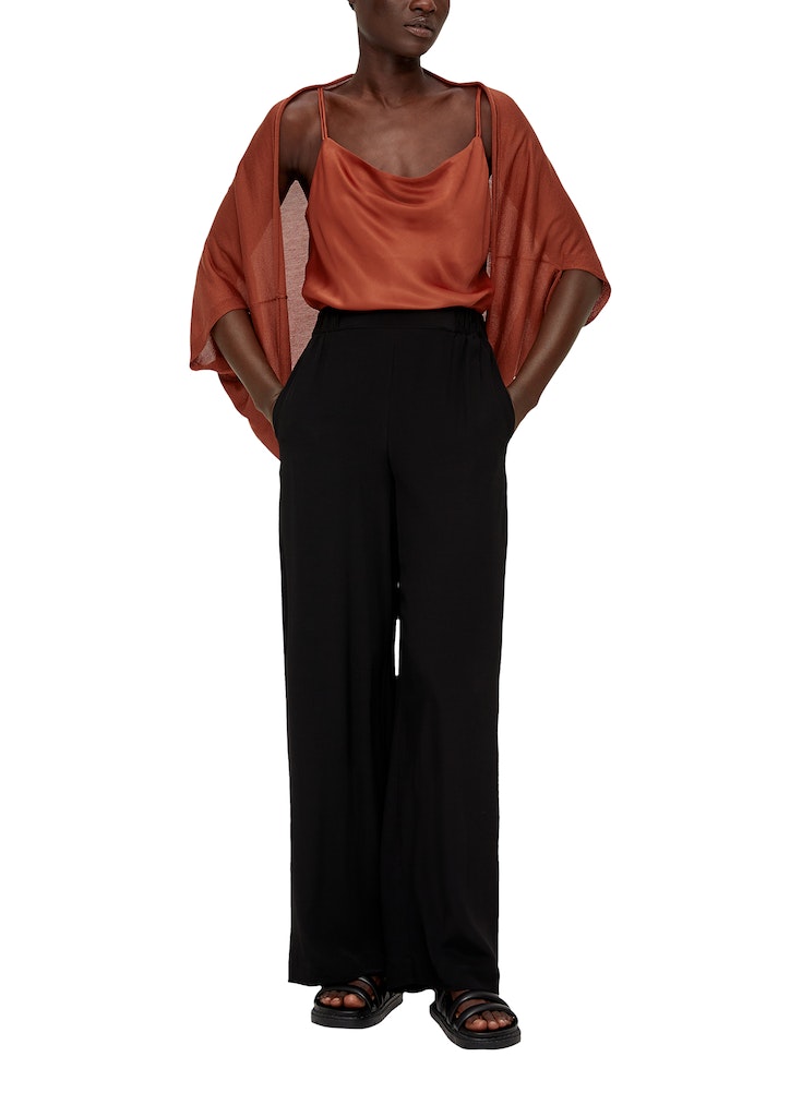 S. Oliver black Tuch Orange
