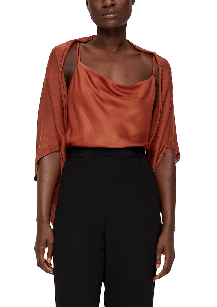 S. Oliver black Tuch Orange