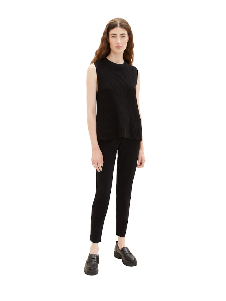 Tom Tailor Damen Hosen Deep Black