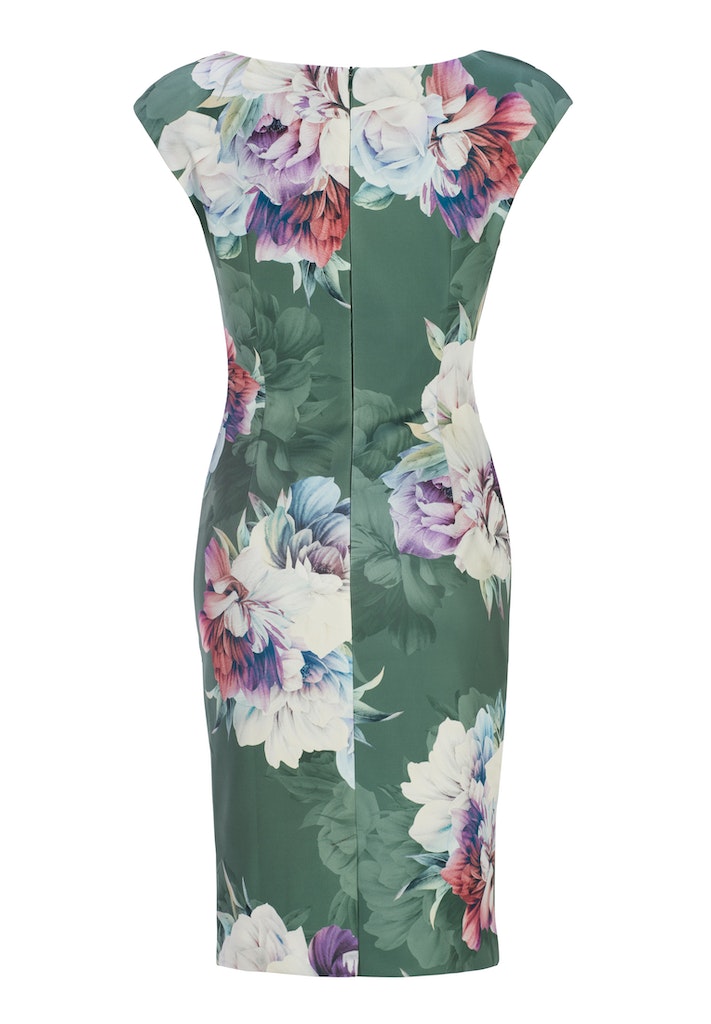 Swing Damen Kleider Moss Green