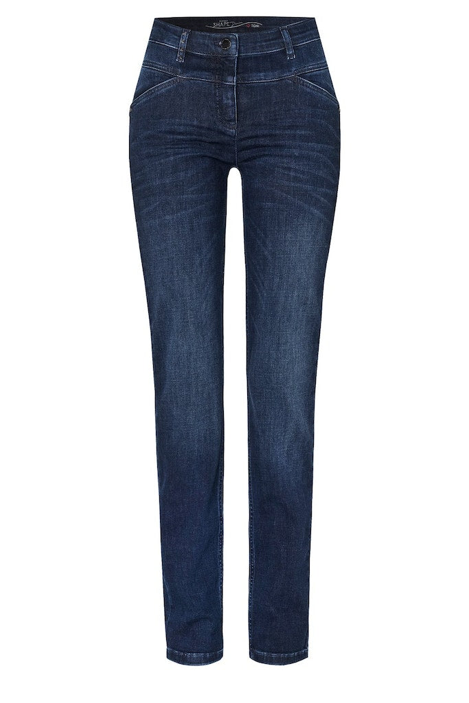 Toni Dress Damen Jeans Blue Used