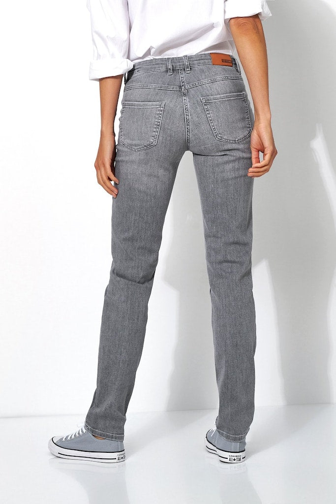 Toni Dress Damen Jeans Grey Used