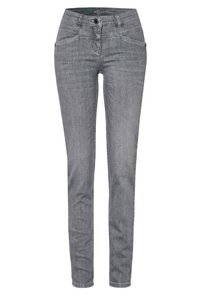Toni Dress Damen Jeans Grey Used