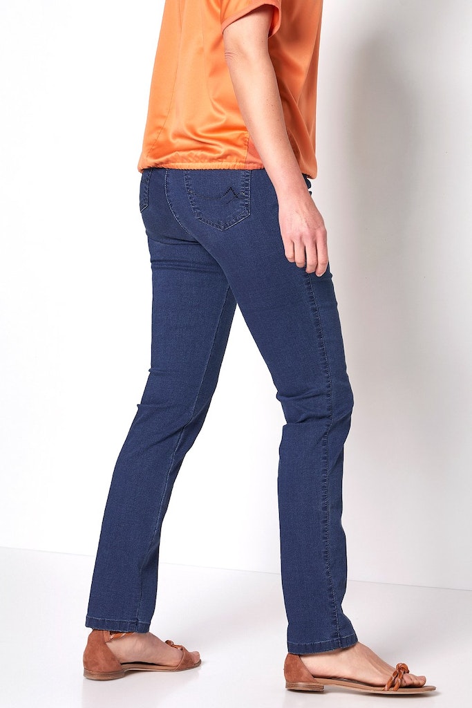 Toni Dress Damen Hosen Midblue