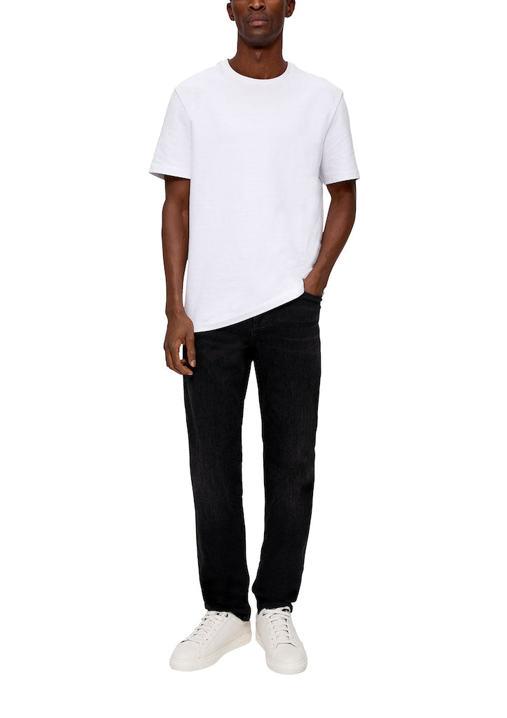 S. Oliver red Herren Jeans Grey/Black