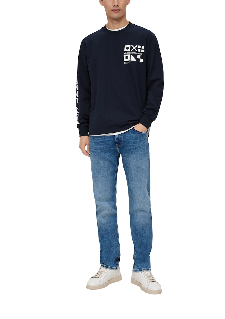 S. Oliver red Herren Jeans Blue
