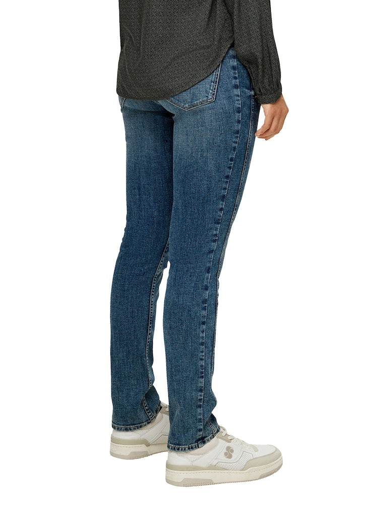 S. Oliver red Damen Jeans Blue