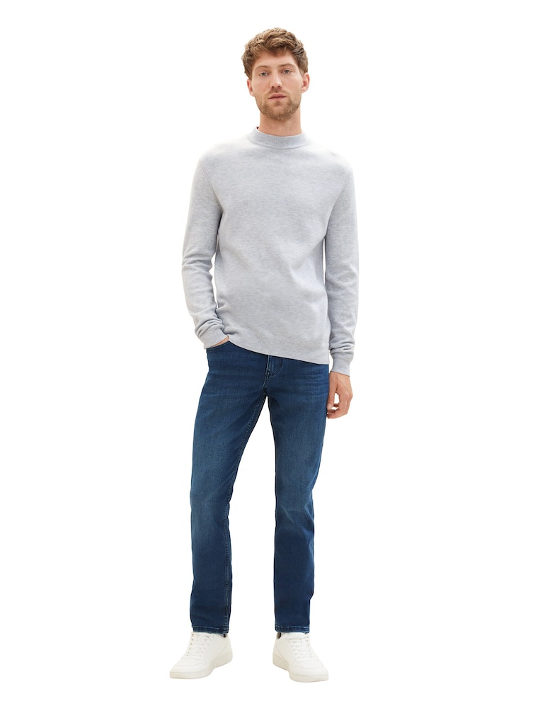 Tom Tailor Herren Jeans Mid Stone Blue
