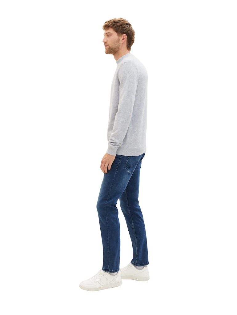 Tom Tailor Herren Jeans Mid Stone Blue