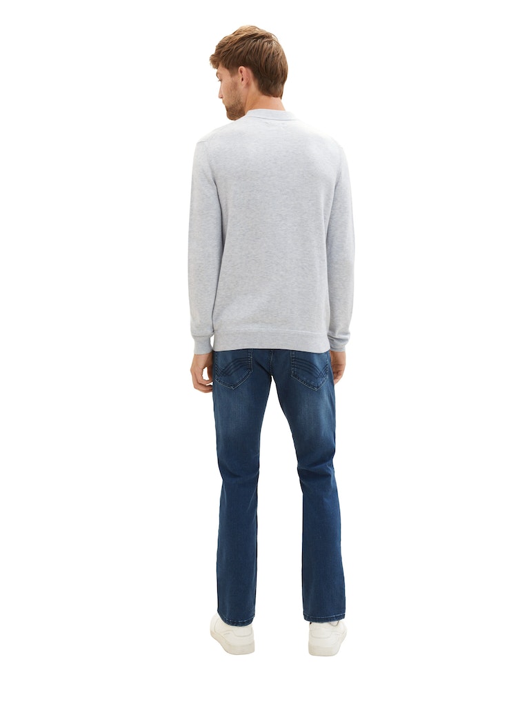 Tom Tailor Herren Jeans Mid Stone Blue