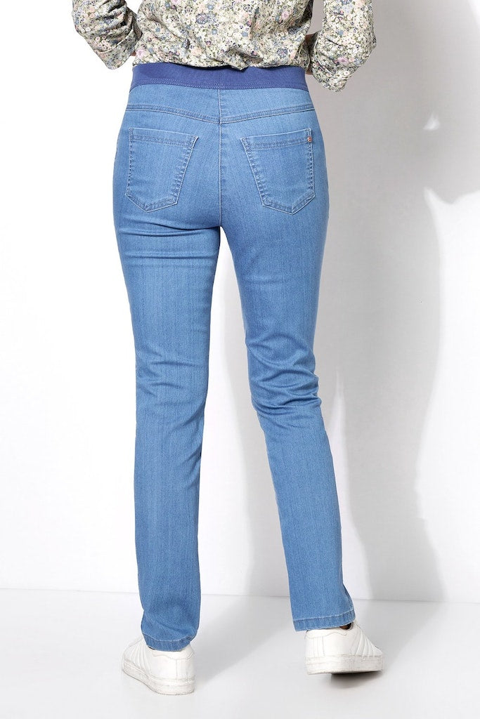 Toni Dress Damen Hosen Softblue