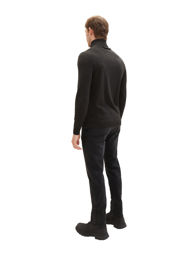 Tom Tailor Herren Jeans Used Dark Stone