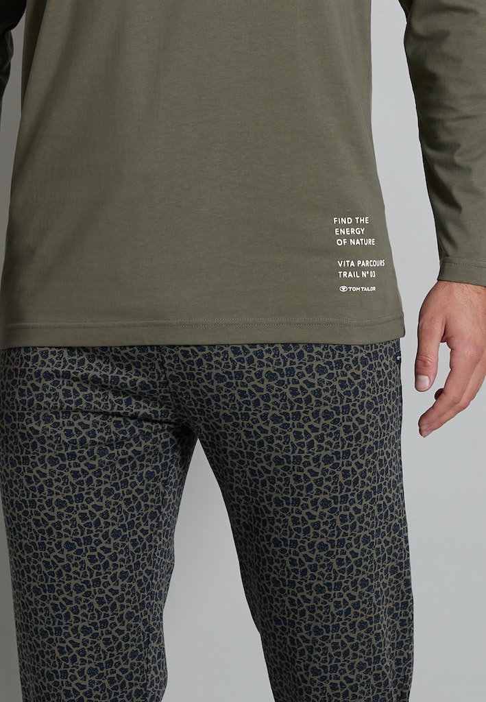 Tom Tailor Herren Grün-Mittel-Uni