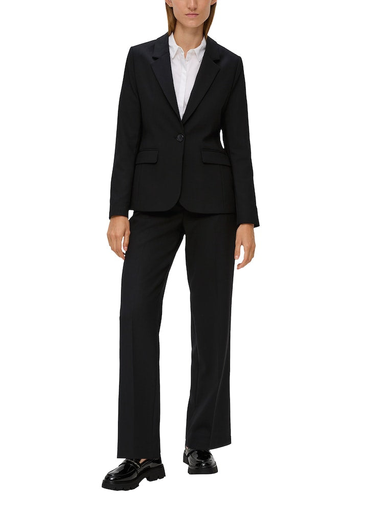 S. Oliver black Damen Blazer Grey/Black