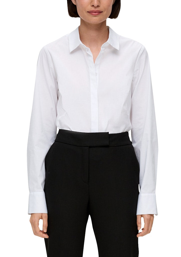 S. Oliver black Damen Blusen White