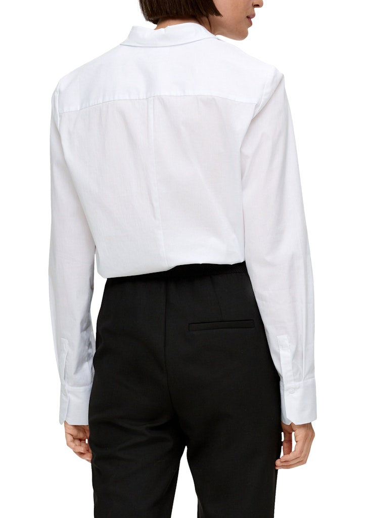 S. Oliver black Damen Blusen White