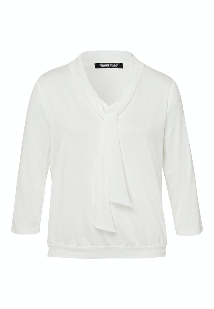 Frank Walder Damen T-Shirts Ecru