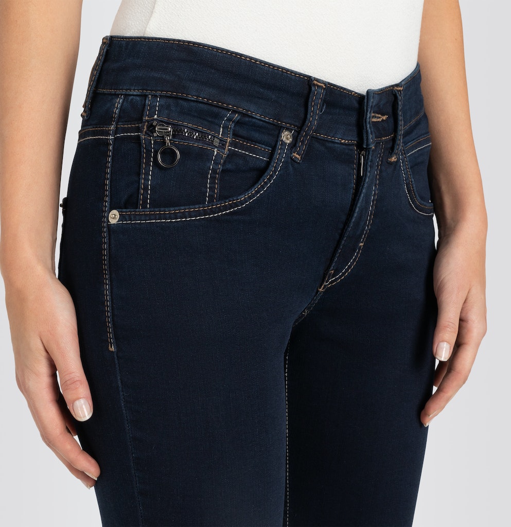 Mac Damen Jeans Dark Rinsewash