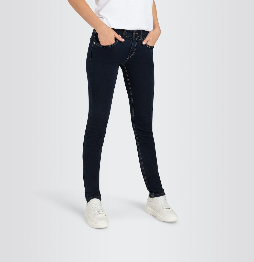 Mac Damen Jeans Dark Rinsewash
