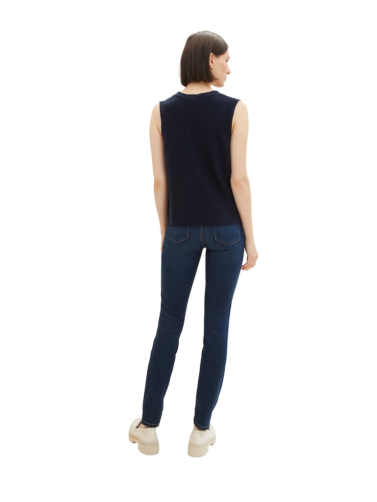 Tom Tailor Damen Jeans Dark Stone Wash