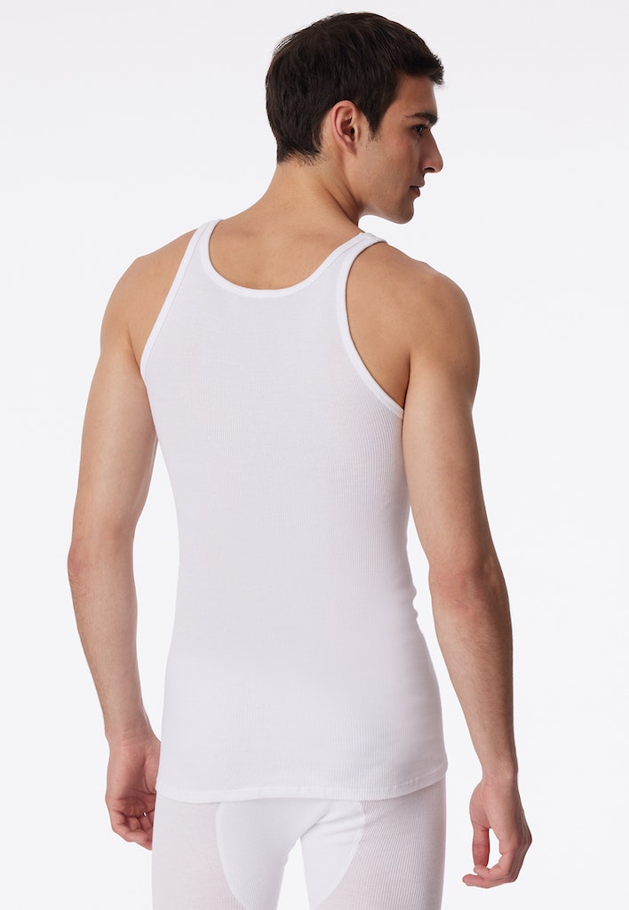 Schiesser Hemd Weiss