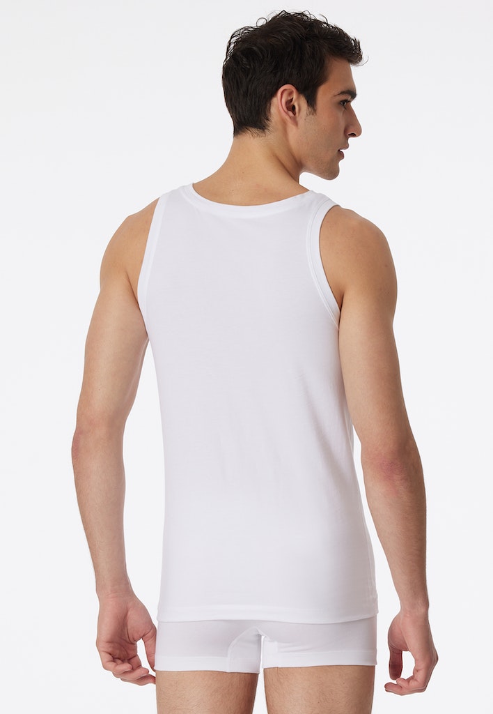 Schiesser Hemd Weiss