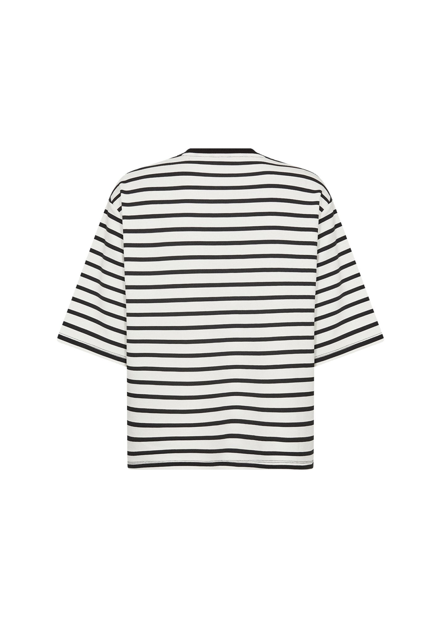 Soya Concept Damen T-Shirts Black Combi