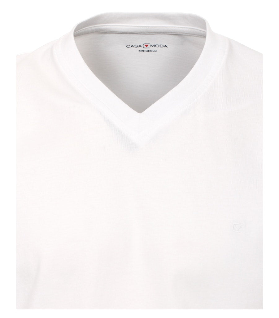 Casa Moda Herren T-Shirts kurz Weiss