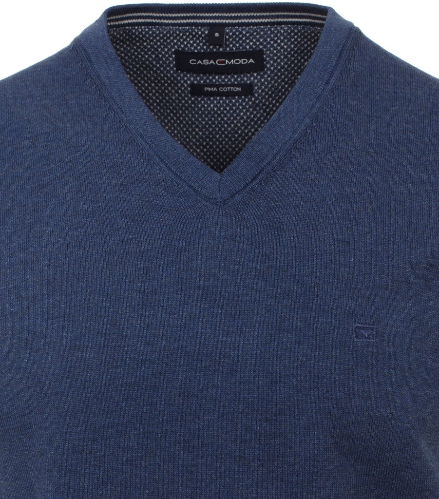 Casa Moda Herren Pullover Blau
